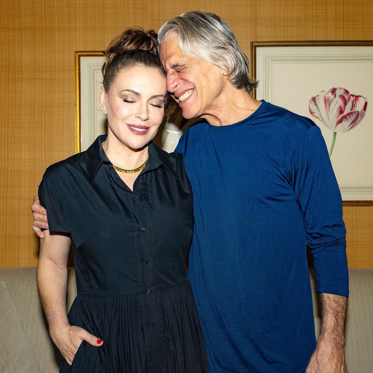 My forever tv daughter. Love you <a href="/Alyssa_Milano/">Alyssa Milano</a> and thank you for coming to my show! Can’t wait to see you in Chicago on Broadway!!!!! #WhosTheBoss

Photo by: <a href="/rtringali/">Rob Tringali</a> (thanks, pal!)