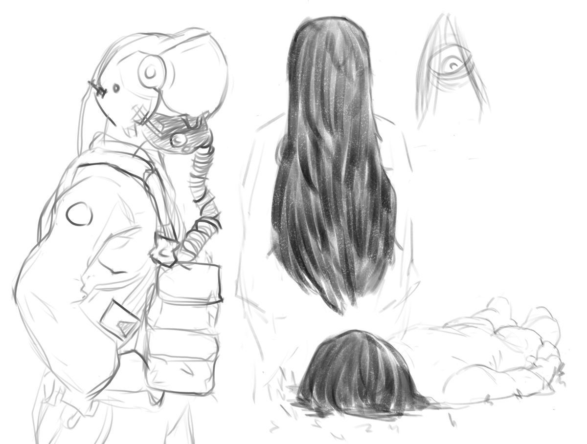 Ocean2Nuage's tweet photo. Pilot and a bunch of Sadako https://t.co/bwYZJBwfCx