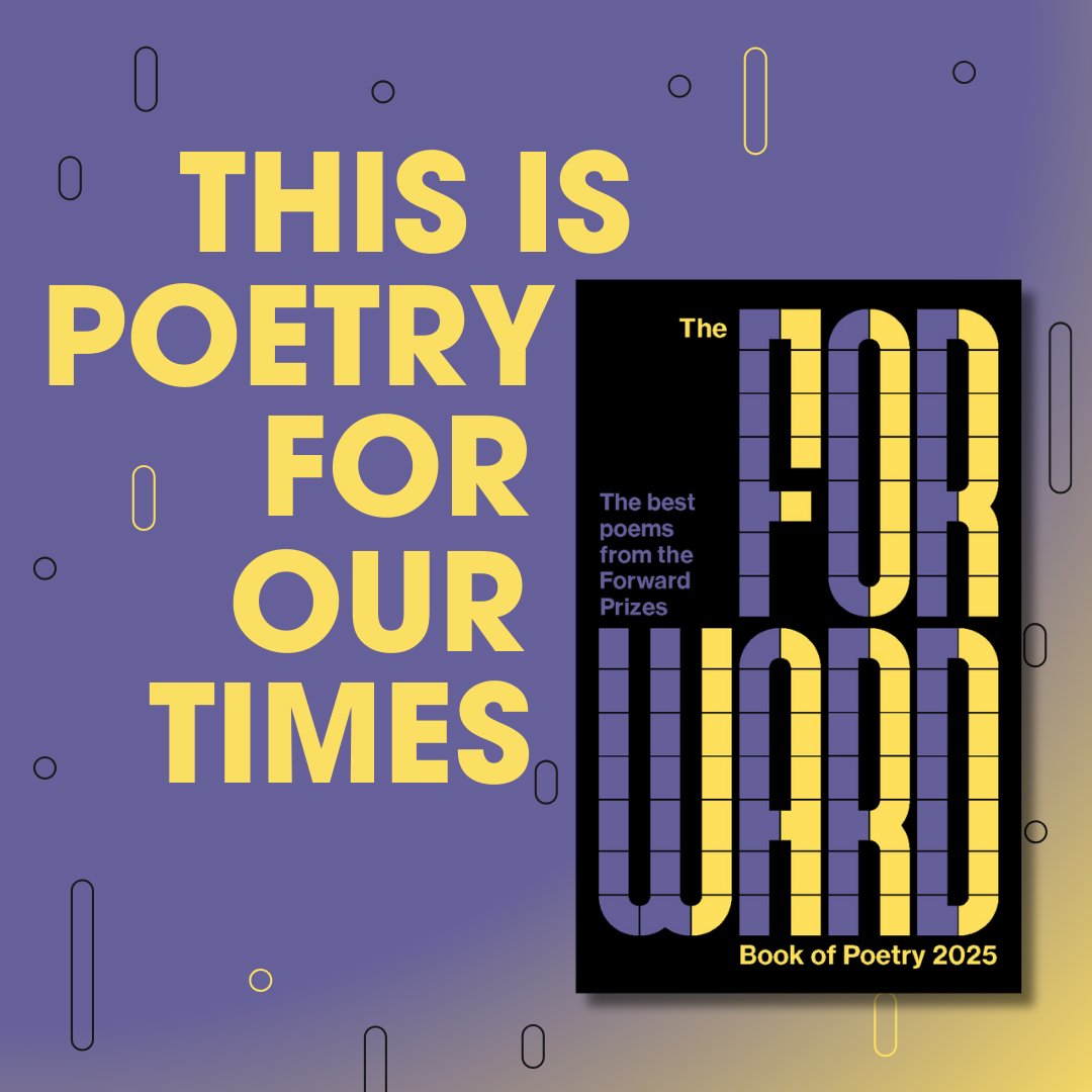 It’s here!

The Forward Book of Poetry 2025, is a snapshot of the best poetry published and performed in Britain and Ireland in the past year. Congratulations to all the poets featured!

forwardartsfoundation.org/book/the-forwa…
