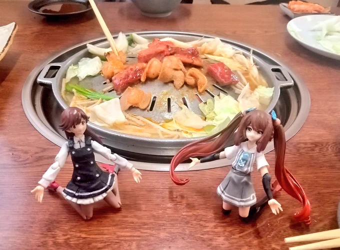 半日ぶりの八島丹山様よ!おホルモン様よ!おカルビ様よ!お焼きうどん様よ! 