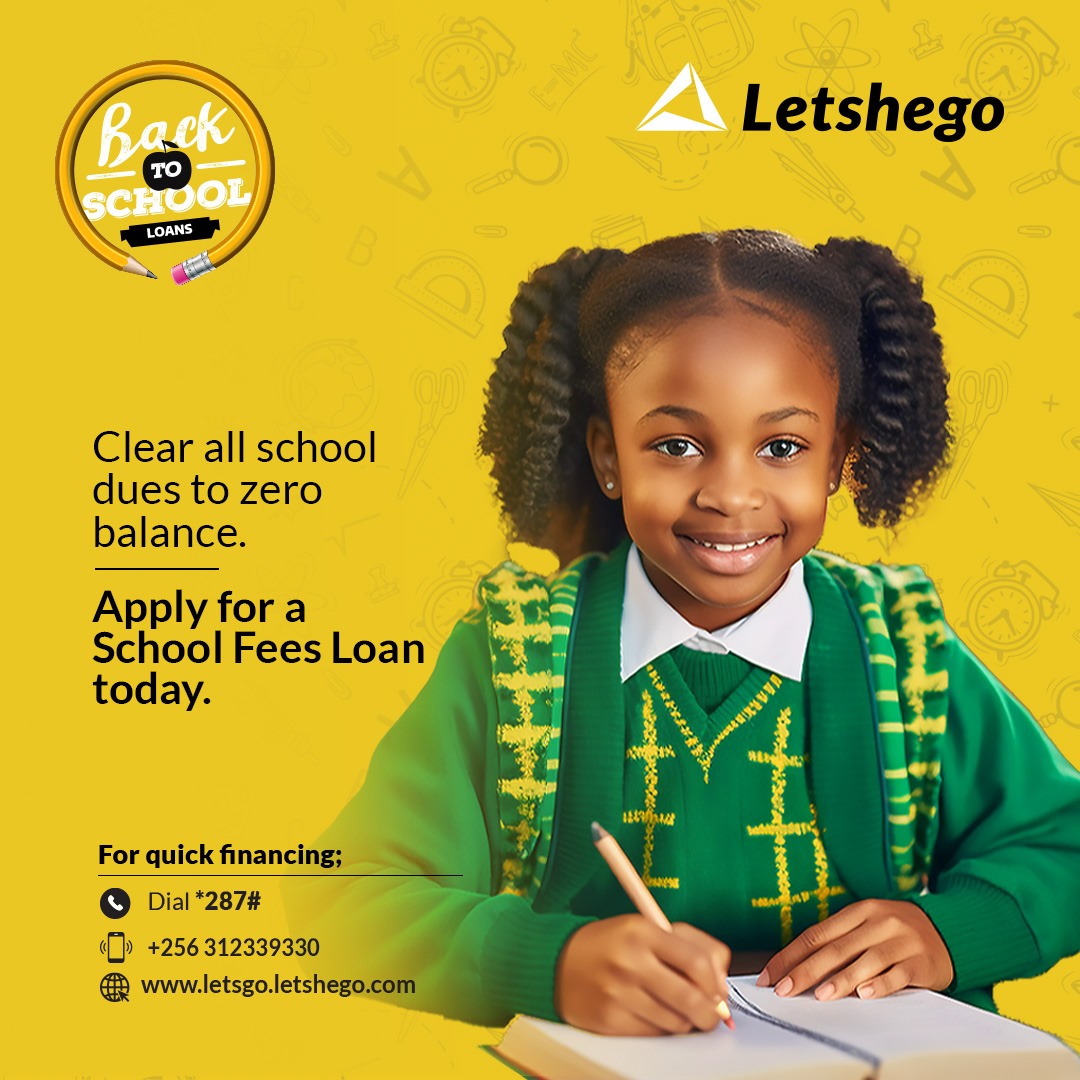 LetshegoUganda's tweet image. It’s already week two/three into third term and some students/pupils are still home as parents scour opportunities to get tuition &amp;amp; school needs. 

Are you a salary earner OR entrepreneur, lets talk. 

Lets empower the next generation together! 

#Back2School #Letshego