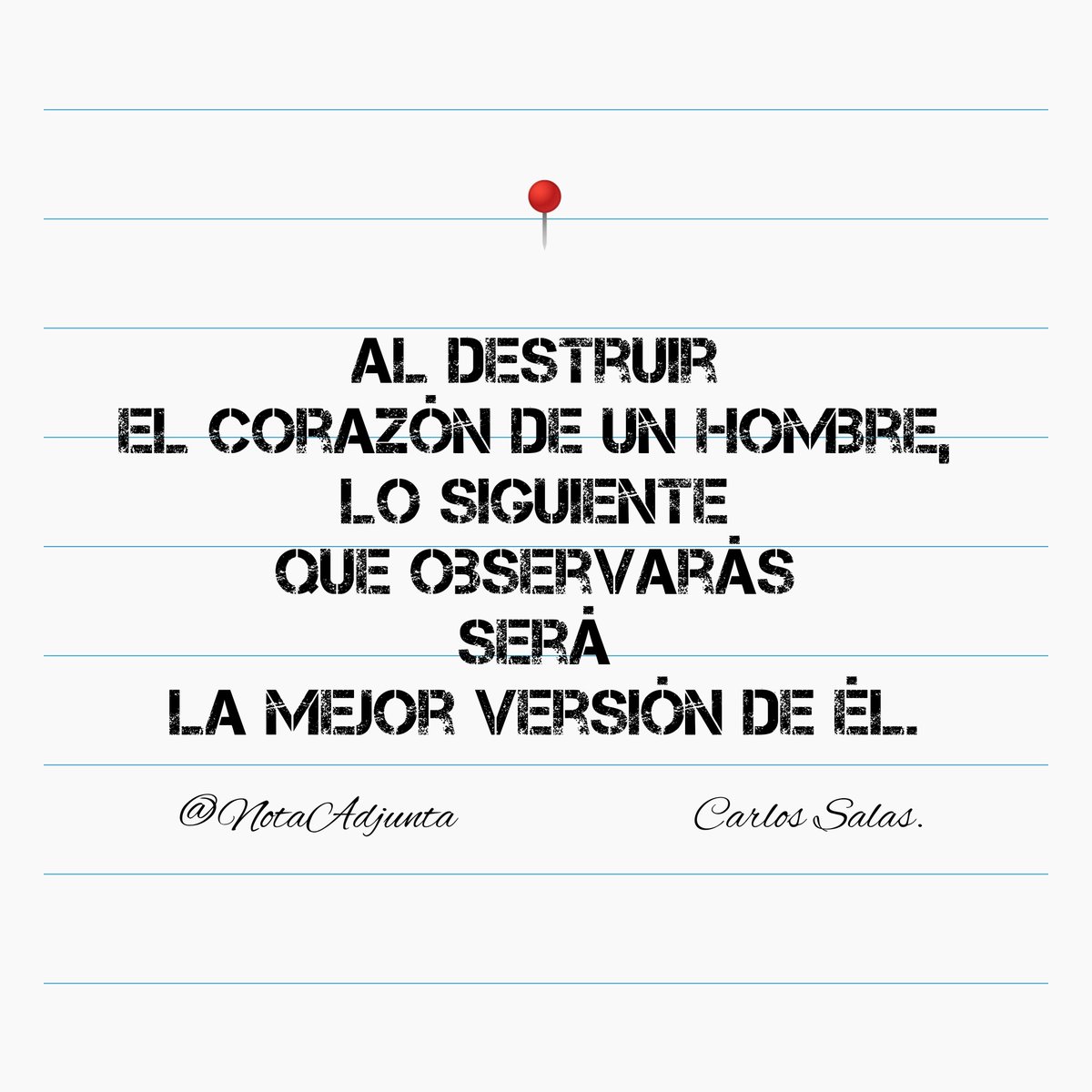 NotaAdjunta's tweet image. @NotaAdjunta #LaMejorVersión