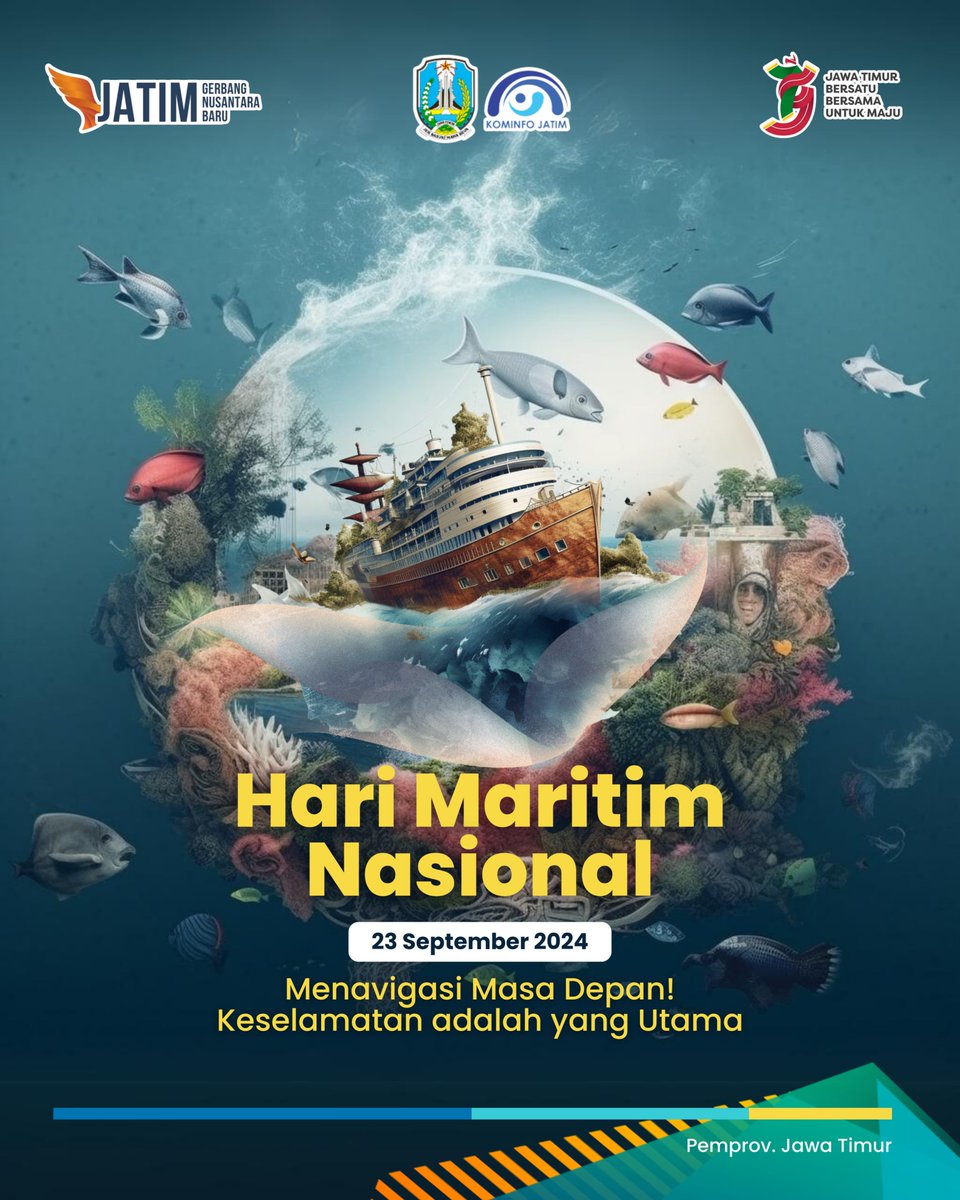 Dengan potensi besar, Jatim mjadi peringkat I Nasional di bidang perikanan tangkap dan ekspor perikanan. Mulai dr pengolahan hingga pemasaran, semua sektor terintegrasi untuk menjaga kelestarian alam.
@jatimpemprov @adhykaryononew <a href="/humasprovjatim/">Humas Jawa Timur</a> @kominfojatim <a href="/diskanlajatim/">Dinas Kelautan dan Perikanan Prov. Jatim</a>