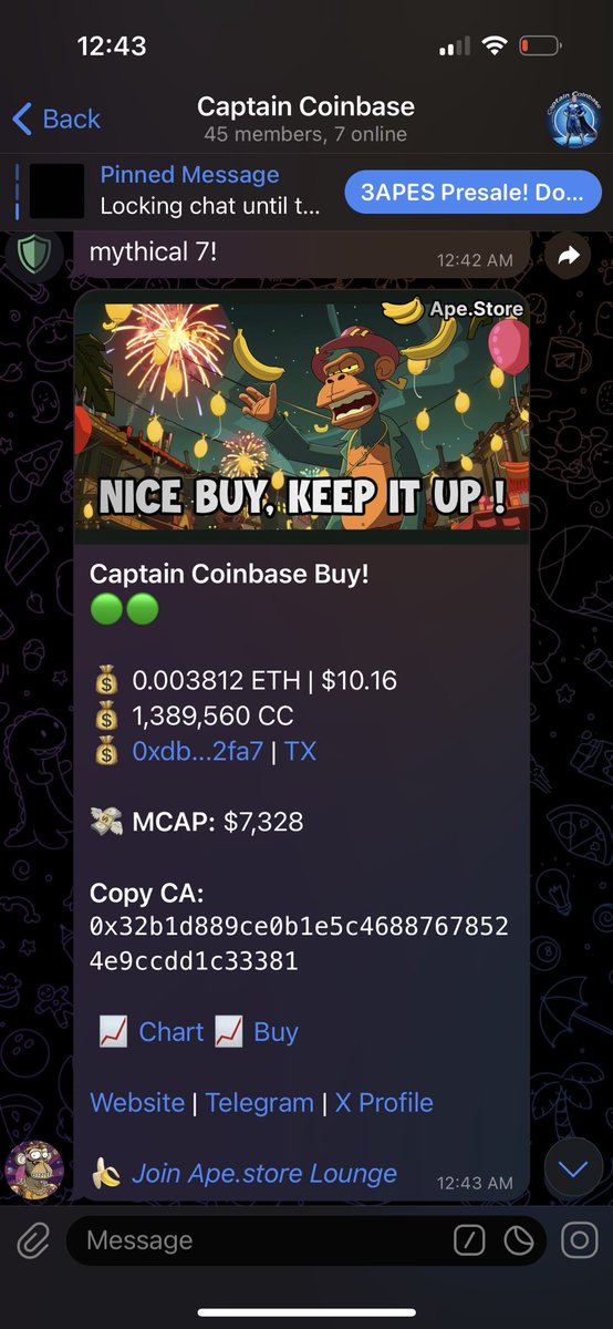 CRYPTOCOINS0's tweet photo. CAPTAIN COINBASE is the next 100x Play!

Still early on Apestore!!! 

Only 7k Mcap with a unique story!

https://t.co/rSLIqKkM28

#SUI #BTC #ETH $BASE #APESTORE

#TRON #SOL #Xlm #XRP #ADA I https://t.co/SU8iM7wOc8