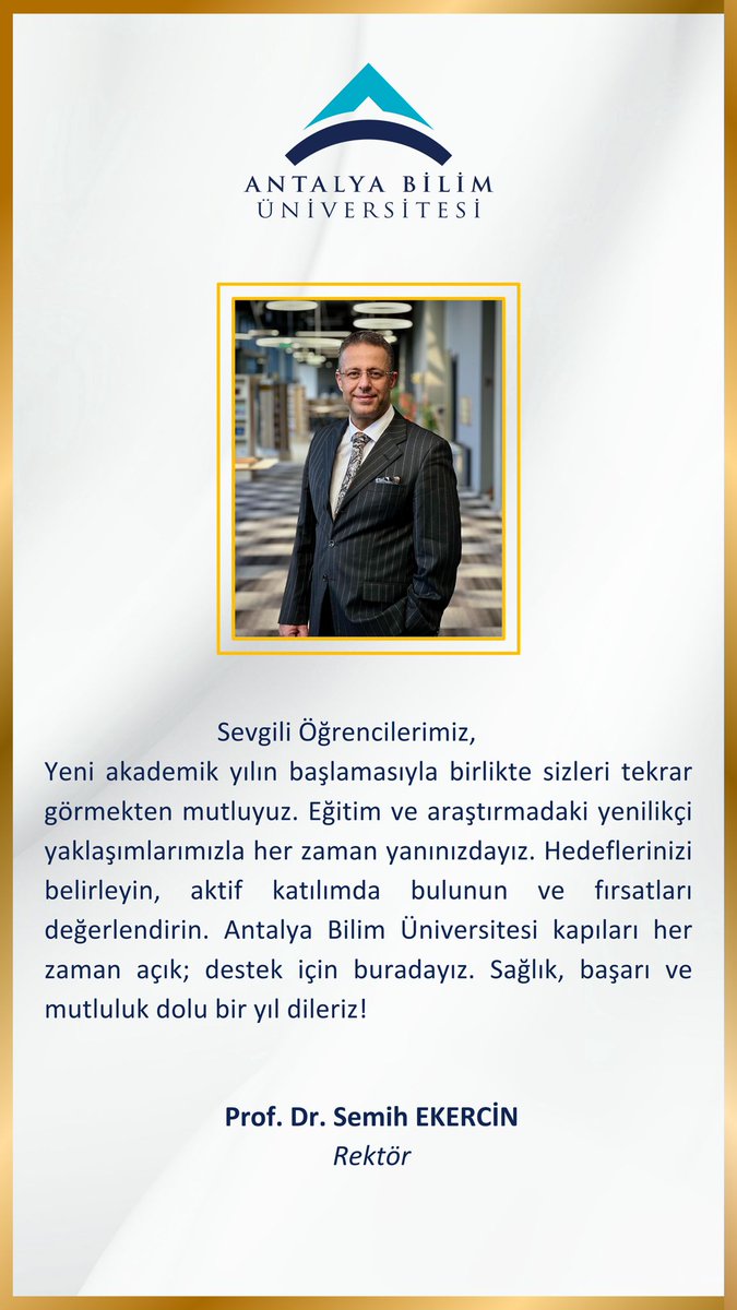 Prof. Dr. Semih EKERCİN (@semihekercin) on Twitter photo 