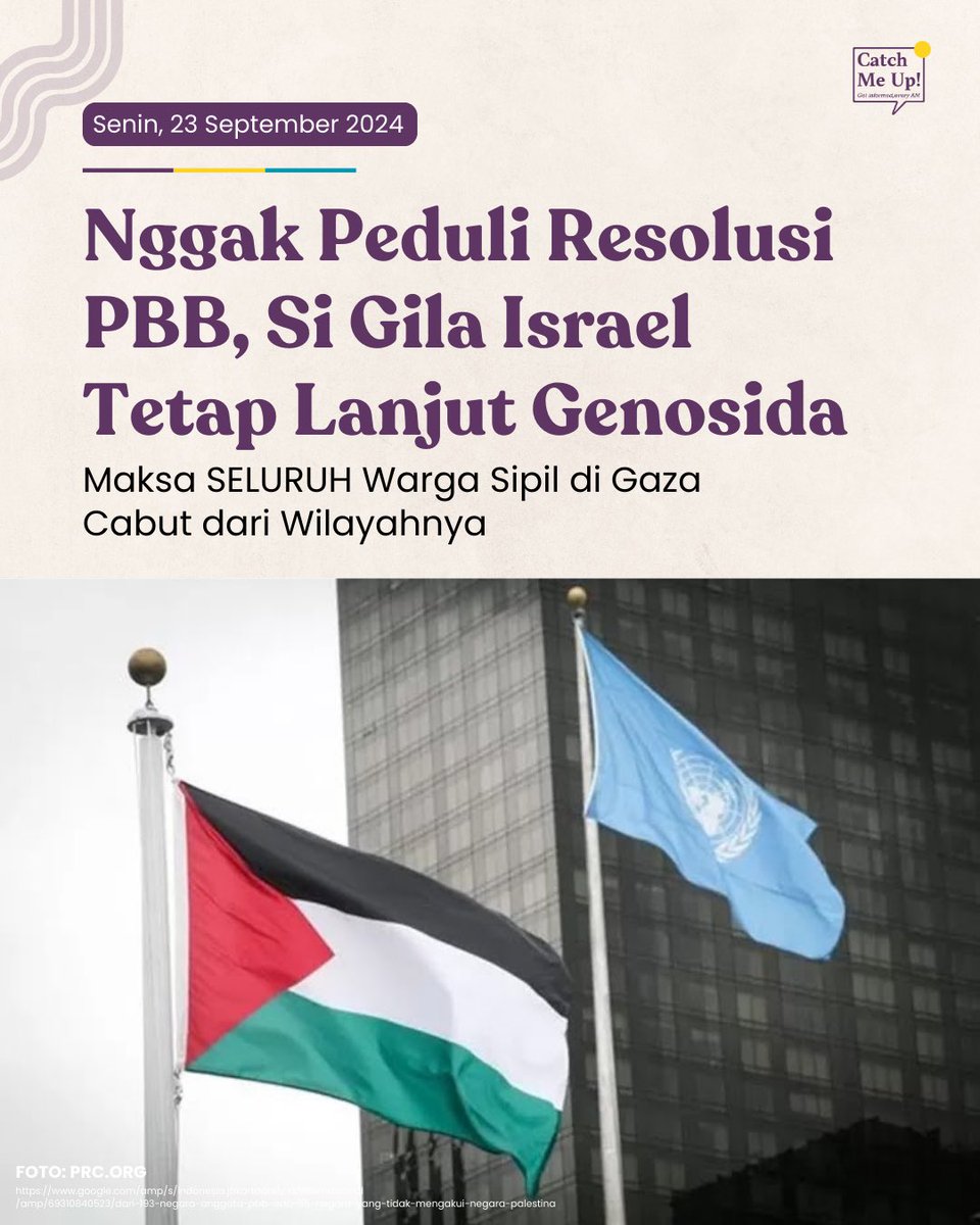 Israel makin gila! Udah jelas-jelas disuruh stop sama PBB, malah lanjut terus ga kelar-kelar 😫😡🤬