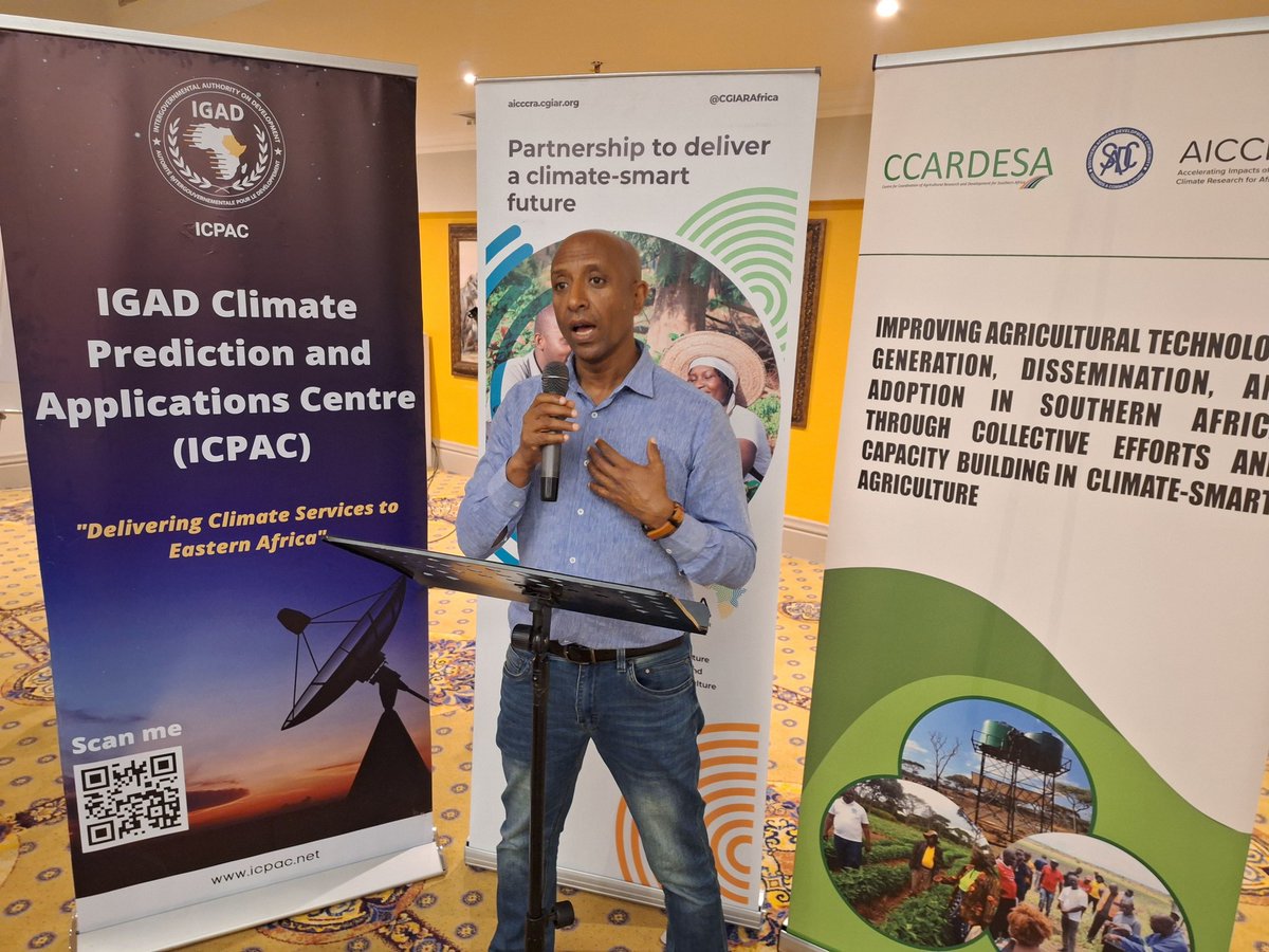 ccardesa_sadc's tweet photo. Dr. Baitsi Podisi, CAADP-XP4 Coordinator, delivered the closing remarks on behalf of CCARDESA.
#cisforagriculture #ClimateAdaptation #climateinformation https://t.co/arINzByIQp