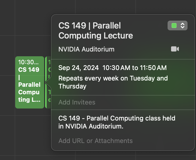 SherylHsu02's tweet image. 4o can create calendar events...actually so useful (and wasn't expecting this to work)