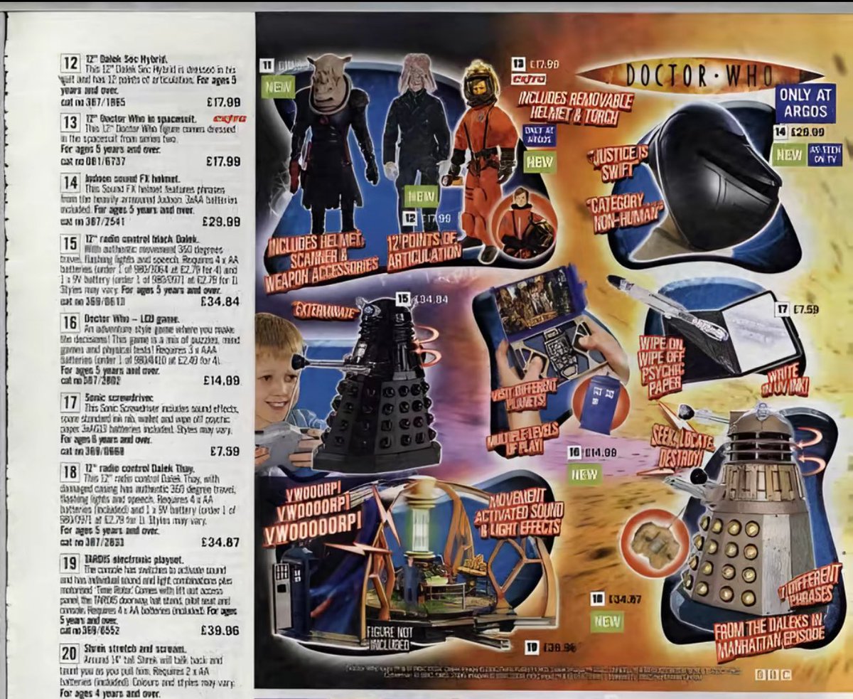 it’s a shame we’ll never be back to this amount of merch from CO 🥲🥲 #DoctorWho 

I miss these days 🥺