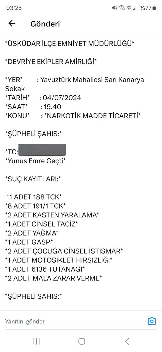 SORUYORUZ❓

Türkiye Cumhuriyetinde doktor hata yaptığında soruşturma açılır, polis en ufak hata yaptığında soruşturma açılır, öğretmen, hemşire bir sürü kamu personeli soruşturmalarla hep karşı karşıya kalırken;

Bu ve sürekli gündeme gelen bunun gibi şahısların dışarda olmasına