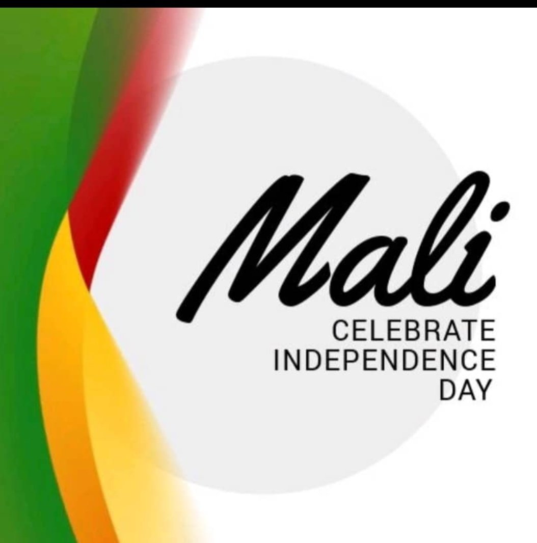 En ces périodes de défis sécuritaires....
Joyeux fête d'indépendance au peuple malien...
