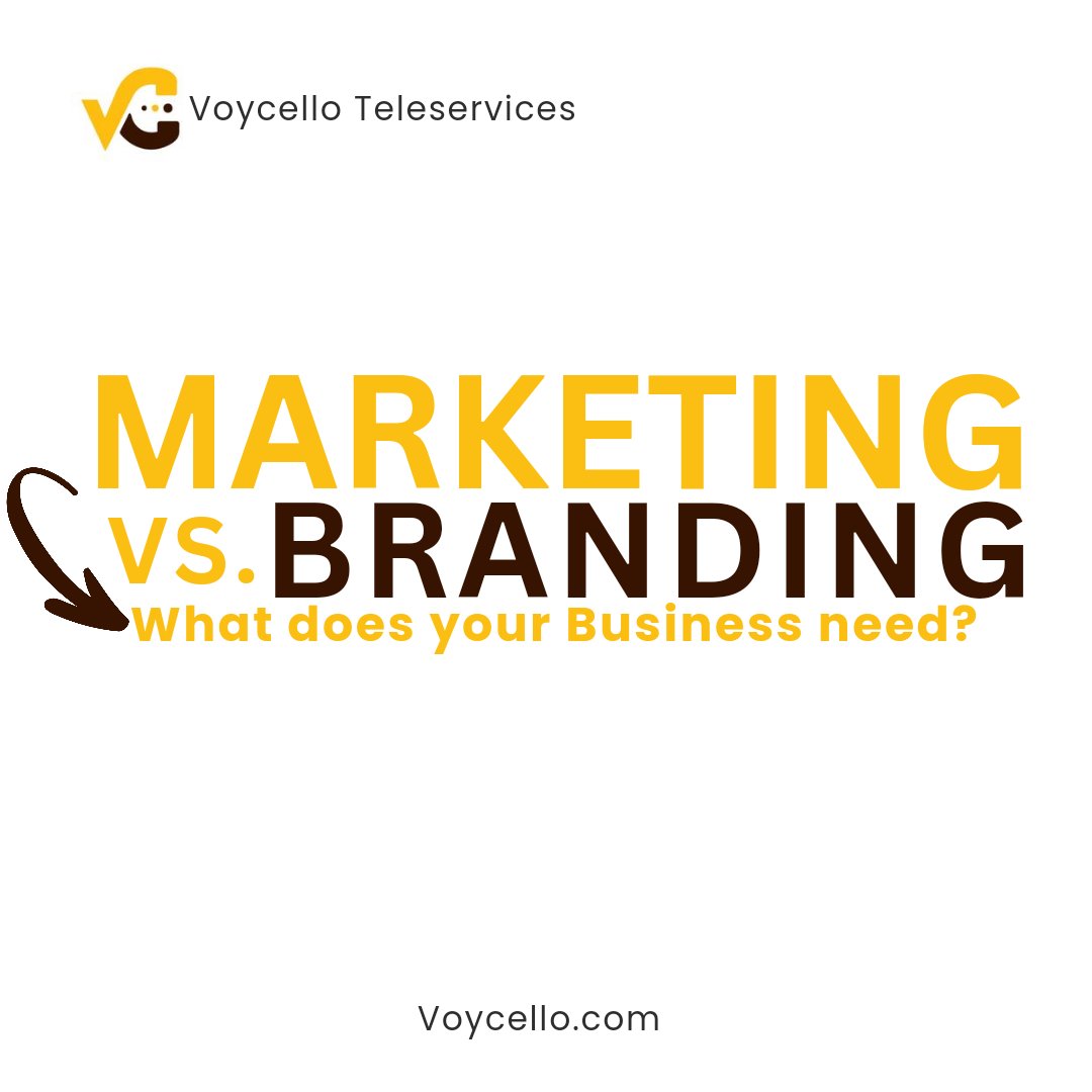 Voycello's tweet photo. Marketing and Branding are two crucial pillars that often get mixed up. While they work hand-in-hand, they serve very different purposes. Which of these two is your business in dire need of right now? Comment below
#Marketing #branding
#DigitalSelling #sstvi #businesses https://t.co/usLnRimdiQ