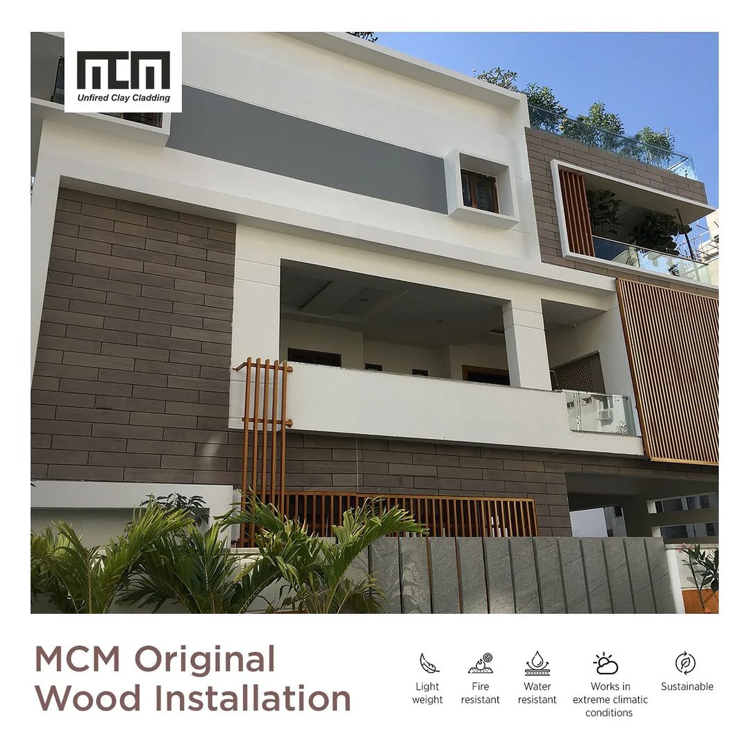 MCMCLADDING's tweet image. As we are a sustainable brand, our MCM original wood looks like pure wood without harming the environment. It&apos;s durable and not affected by extreme climatic conditions. To know more about
MCM Cladding please DM us or email at info@mcmcladding.com
.
.
.
#externalcladding
#fascade