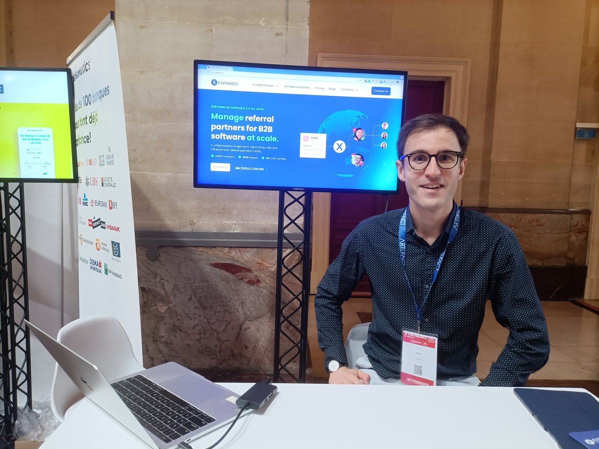 expando_ai's tweet photo. 🙌 Last Tuesday, we were invited to showcase our cutting-edge partner ecosystem platform with AI-powered KYC and an automated commission payout system at AI for Finance Summit 2024 in Paris.

Huge thanks to La Place FinTech for inviting us! 😄

#aiforfinance #partnerecosystems https://t.co/rAxWbhFCTu