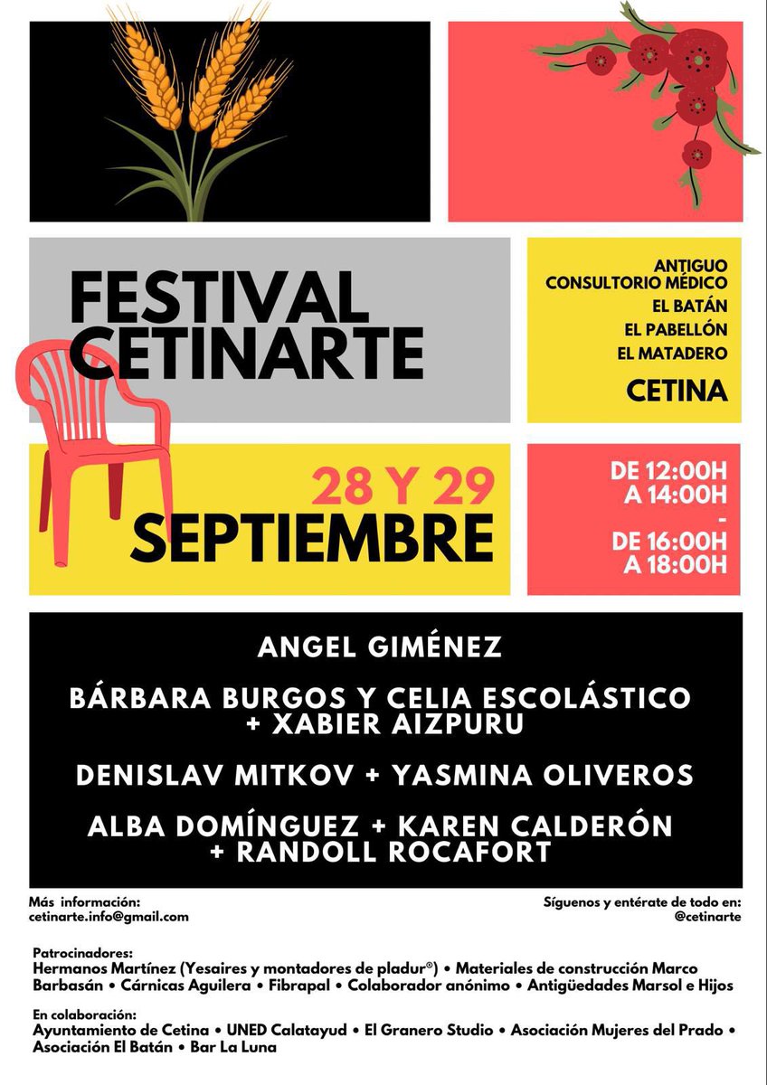 El 28 y 29 de Septiembre estaré presente en el #Cetinarte2024 con el proyecto “Diabetes”, un acercamiento íntimo al día a día de las personas que conviven con esta enfermedad.