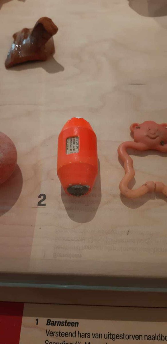 Last week I learned through family that one of our pop-off data storage tags we used to track #eels in the ocean is on display at the National Fisheries Museum in Flanders. How cool is that!
