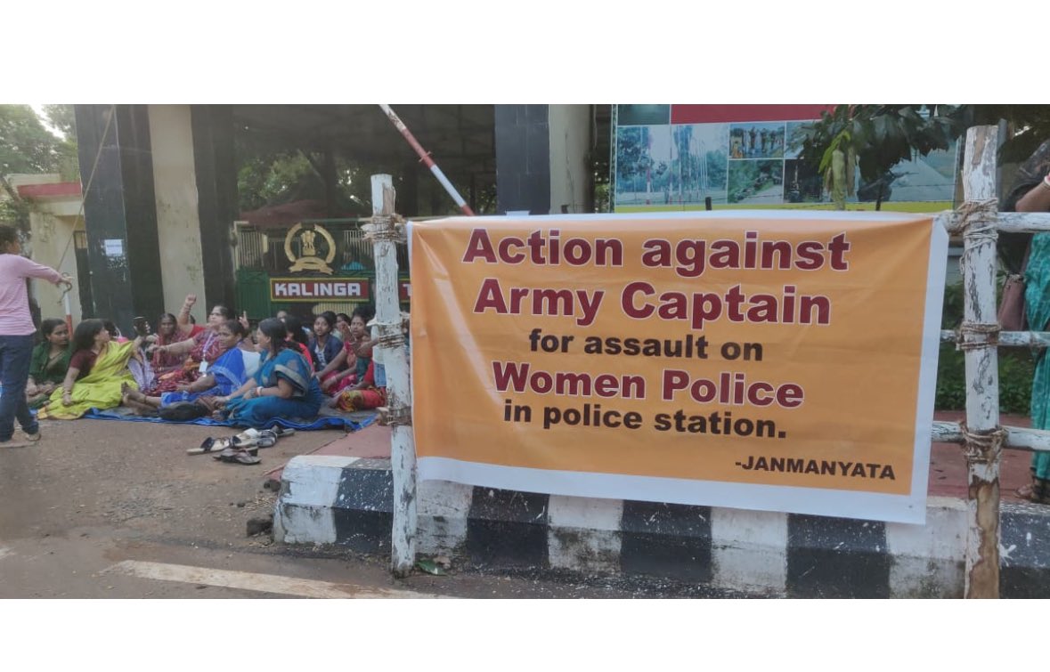 <a href="/akmpnm2004/">AeKayMike</a> <a href="/OliveGrin17/">Olive Green</a> <a href="/manmohan16/">Manmohan</a> <a href="/kayjay34350/">Lt Gen Kamal Jit Singh (Veteran)</a> <a href="/WoodCheat/">Cheat Wood</a> <a href="/sandythapar/">Sandeep Thapar🇮🇳</a> <a href="/ChatyTheCheetah/">Dr. Ankur Chaturvedi🇮🇳</a> <a href="/vigoDoon/">Vikas Gosain</a> <a href="/Warrior_Mukul/">Colonel Mukul</a> <a href="/DefenceMinIndia/">रक्षा मंत्री कार्यालय/ RMO India</a> <a href="/PIB_India/">PIB India</a> <a href="/adgpi/">ADG PI - INDIAN ARMY</a> <a href="/IAF_MCC/">Indian Air Force</a> <a href="/indiannavy/">SpokespersonNavy</a> <a href="/SpokespersonMoD/">Ministry of Defence, Government of India</a> <a href="/HQ_IDS_India/">HQ IDS</a> <a href="/BrigMahalingam/">Brig V Mahalingam</a> <a href="/kakar_harsha/">Maj Gen Harsha Kakar</a> <a href="/SinghNavdeep/">Navdeep Singh</a> <a href="/vikramwkarve/">Vikram Waman Karve</a> <a href="/Jaykaul/">Brig. Jay Kaul , Veteran</a> <a href="/PashaSehgal/">Lt Gen DP Sehgal</a> <a href="/jessisajan/">Sajan</a> <a href="/bsrangi/">bahadur rangi</a> <a href="/cmseth1/">Maj. Gen. CM Seth</a> <a href="/just_1_singh/">Jaswant Singh</a> <a href="/MajorPoonia/">Major Surendra Poonia</a> <a href="/Neeraj7888/">Lt Col Neeraj Sharma, Veteran</a> <a href="/SmritiRDas1/">Smriti R Das</a> <a href="/tksapru/">Lt Gen Tej Sapru (R)</a> <a href="/GenKumar/">vinod kumar, Maj Gen</a> <a href="/ArunBajpai/">Brig Arun Bajpai</a> <a href="/SushilBhasin/">Brig Sushil Bhasin</a> <a href="/BJP4India/">BJP</a> <a href="/PMOIndia/">PMO India</a> <a href="/narendramodi/">Narendra Modi</a> <a href="/ColTekpal/">The Army Guy</a> <a href="/ColCharanjit/">Charanjit Khera</a> <a href="/ajitbhinder/">Col Ajit Singh Bhinder🇮🇳</a> <a href="/Col_Bharat/">Col Bharat Sharma,EME</a> <a href="/MajDPSingh/">Major D P Singh</a> <a href="/rwac48/">Lt Gen H S Panag(R)</a> <a href="/ashokkmrsingh/">Ashok</a> <a href="/Rajeev_mp/">Rajeev</a> <a href="/nylalsingh/">Rao Lalsingh 🇮🇳</a> <a href="/Gen_VKSingh/">Gen VK Singh</a> <a href="/Ra_THORe/">Col Rajyavardhan Rathore</a> <a href="/CMO_Odisha/">CMO Odisha</a> <a href="/MohanMOdisha/">Mohan Charan Majhi</a> <a href="/DGPOdisha/">DGP, Odisha</a> Orissa Incident..local politicians of ruling party in connivance with Police continue to play dirty games in support of goons &amp; molesters..entry/ exit of Army pers of TA Battalion at Bhubneshwar was blocked yesterday by planting women protesters.. absolutely unacceptable..