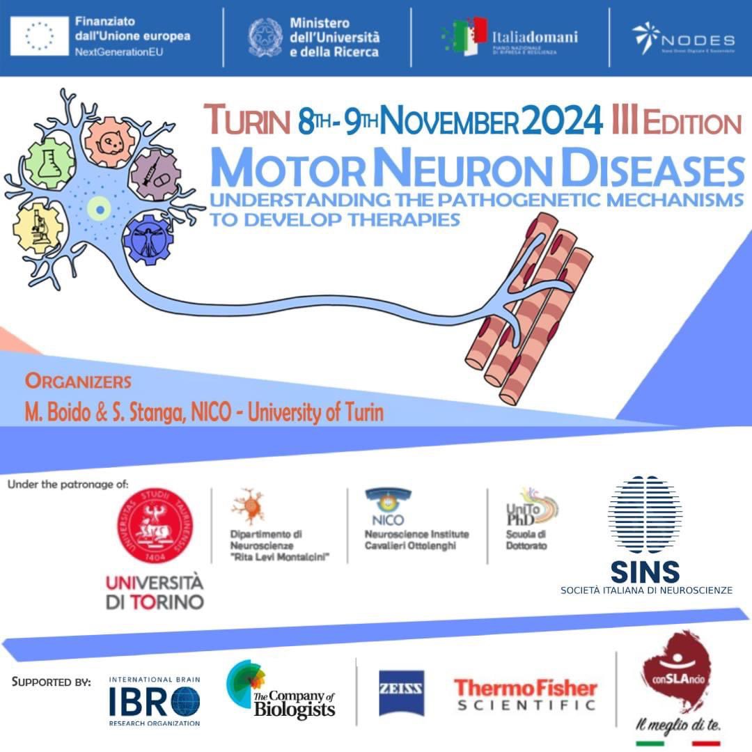 ‼️ The registration deadline has been EXTENDED to September 30th, 2024 ‼️

Website link: nico.ottolenghi.unito.it/Agenda/8-9-Nov…

Registration form: docs.google.com/forms/d/1HvbAl…

Looking forward to meeting you in Turin or virtually! 

<a href="/MarinaBoido80/">Marina Boido</a> 
<a href="/newronico/">NewroNico Brain Development and Disease group</a> 
<a href="/unito/">Università di Torino</a>