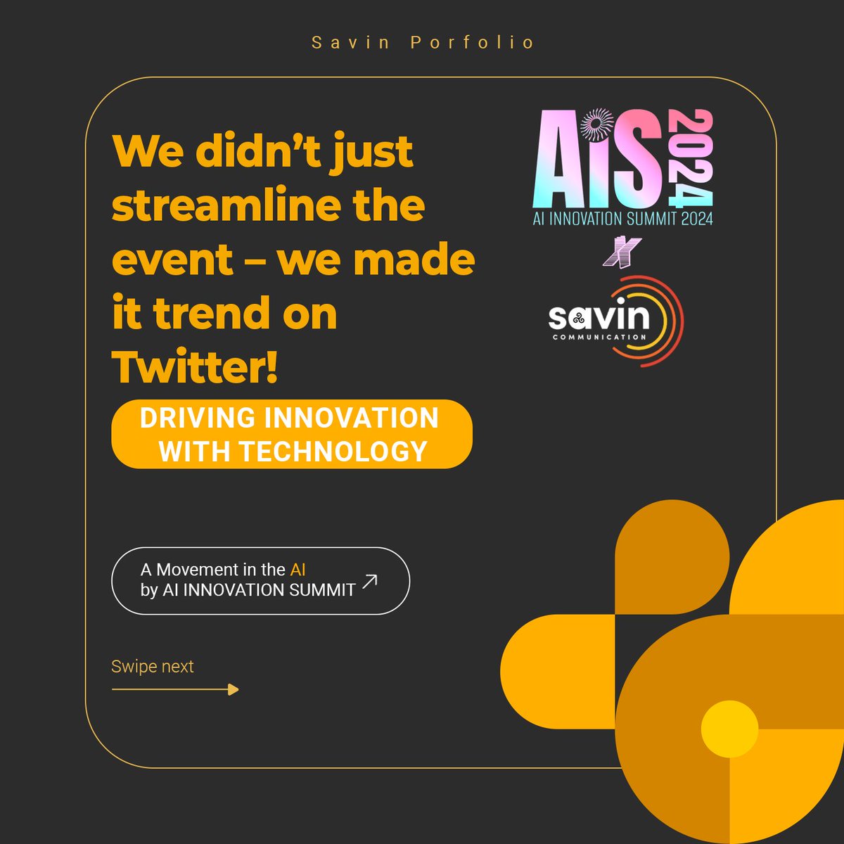 Savin Communication tweet media