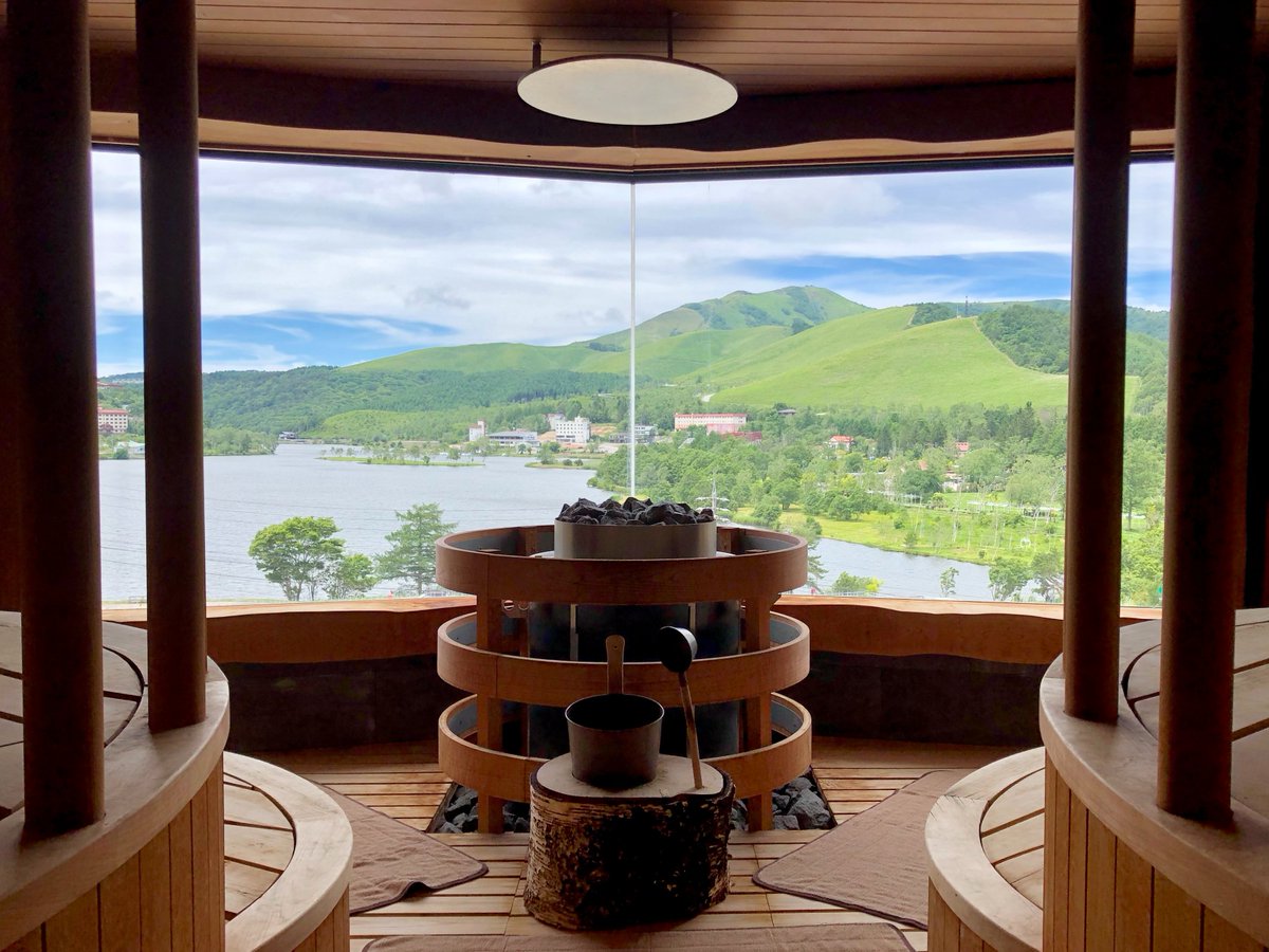 BS朝日 #サウナを愛でたい で 池の平ホテルの温泉、 #湖天の湯 が紹介されます🤩🎊  ヒャダインさん、濡れ頭巾ちゃんさんに展望サウナをご堪能いただきました🧖‍♂️ 長野シリーズ開幕！ ぜひぜひご覧ください👀✨ 📺放送日  2024年9月30日（月）よる10：30～10：54