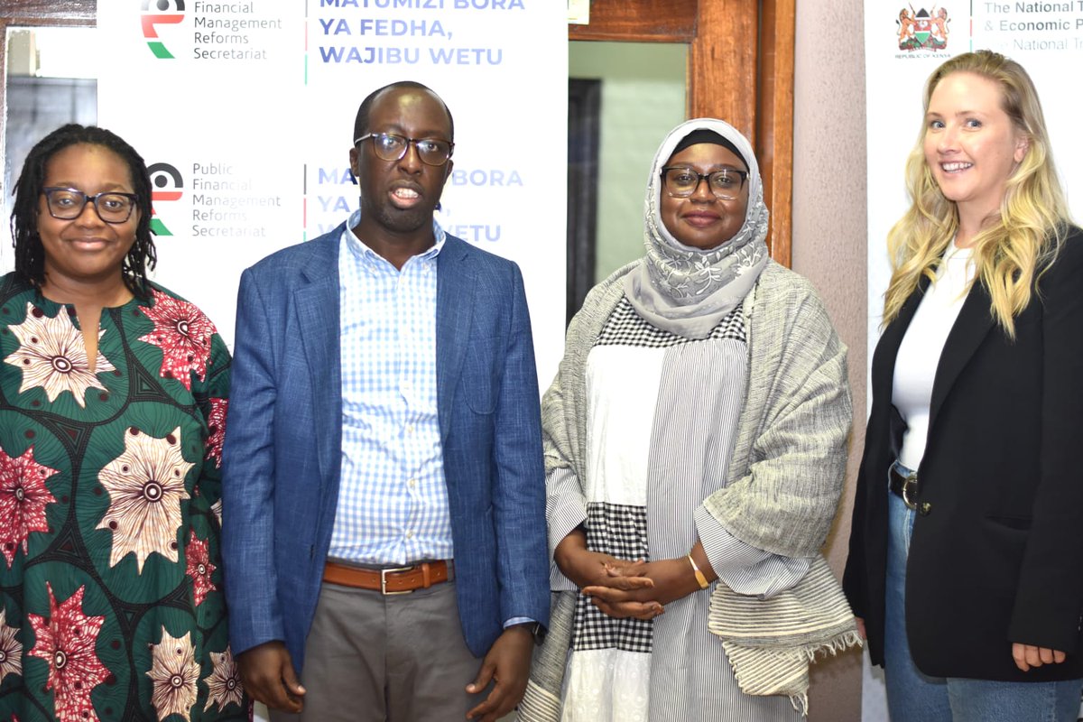 PfmrsKenya's tweet photo. Led by the Programme Coordinator PFM Reforms Secretariat hosted a team from @UNDPKenya 

The meeting discussed possible areas of collaboration/ support in implementation of PFM Reforms Strategy 2023-2028 https://t.co/pXGUgMZwZ5