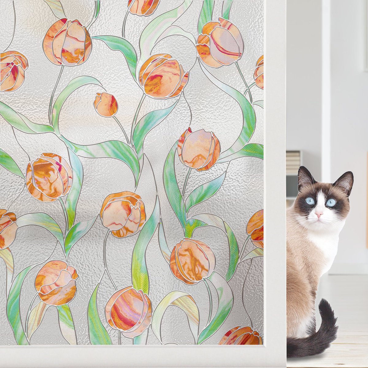 Fancyfix16015's tweet image. 🌷This Tulip Frosted Stained Glass Privacy Film adds enchanting color, texture and privacy to your window. #Fancyfix #HomeInspiration #InteriorDesign #DIYHome  #windowfilm
check the link: fancyfix.shop/products/3d-or…