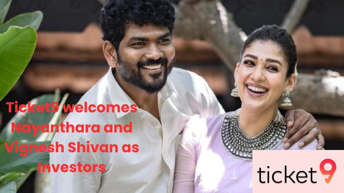 Ticket9 Welcomes Nayanthara and Vignesh Shivan as Investors

To read the full article, click on the link below
mystartuplife.in/index.php/2024…

#Ticket9 #Nayanthara #VigneshShivan <a href="/majsunilshetty/">Major Sunil Shetty</a> <a href="/mystartuptvin/">MyStartup TV</a>