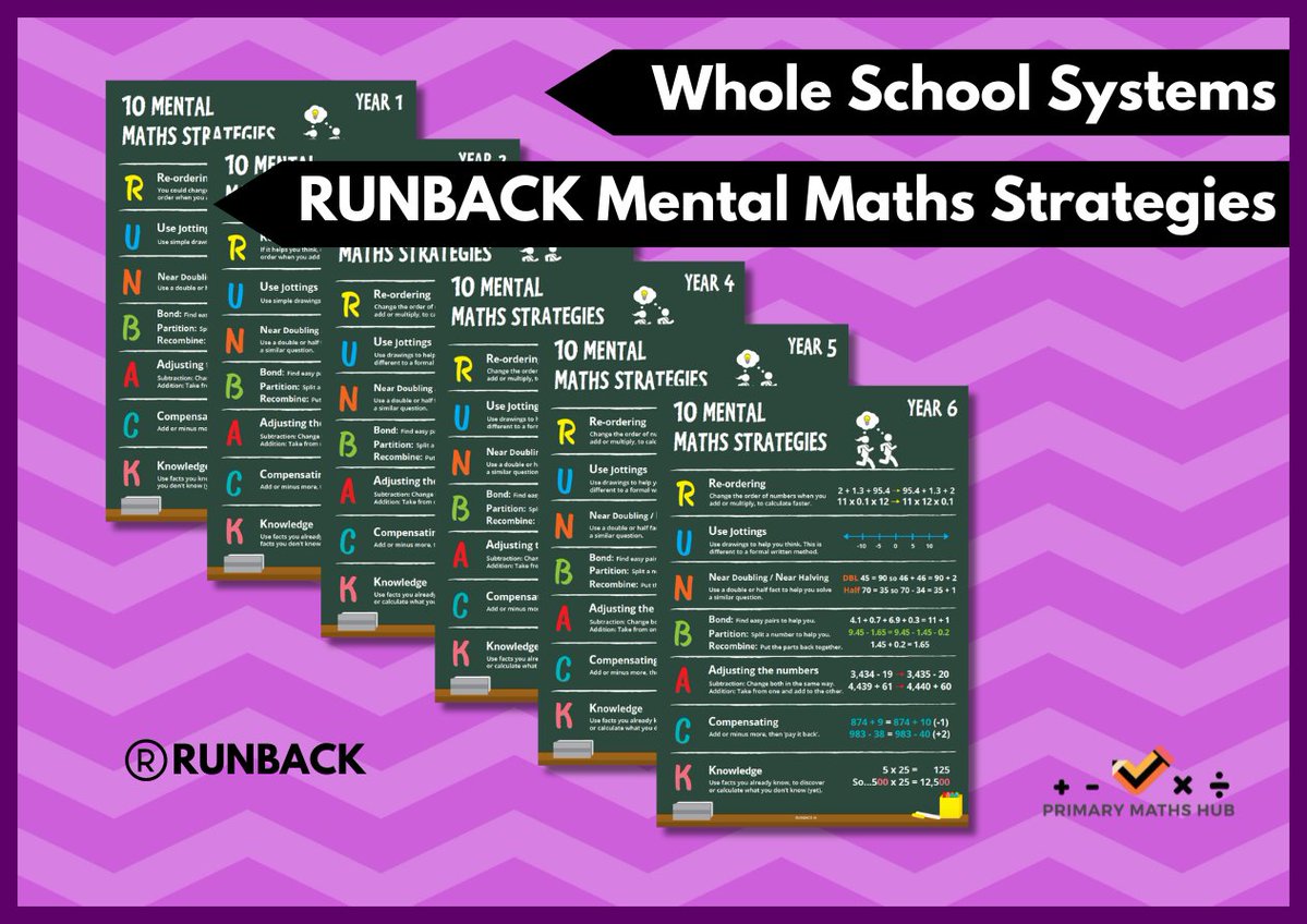 PrimaryMathsHub's tweet photo. 🧠🧡 FREE - RUNBACK 🧡🧠 at Primary Maths Hub. Created by Christopher Lee to share freely to all via Primary Maths Hub!
Download Here! https://t.co/FisEAB9s9Q
®️RUNBACK is a registered trademark and should not be replicated in any form.
#free #RUNBACK #mathsresources #learning https://t.co/myEb5jHHb4