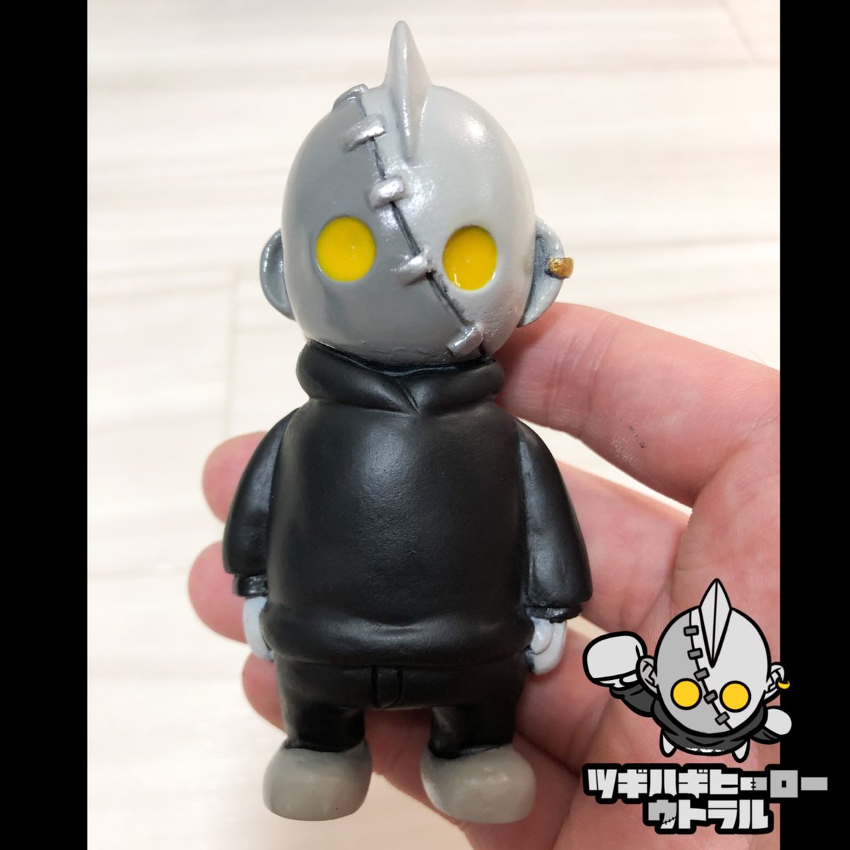 8GAUGE1's tweet photo. ツギハギヒーローウトラル！ #イラスト #illustration #レジンフィギュア #8gauge https://t.co/h8HbSfEnYw