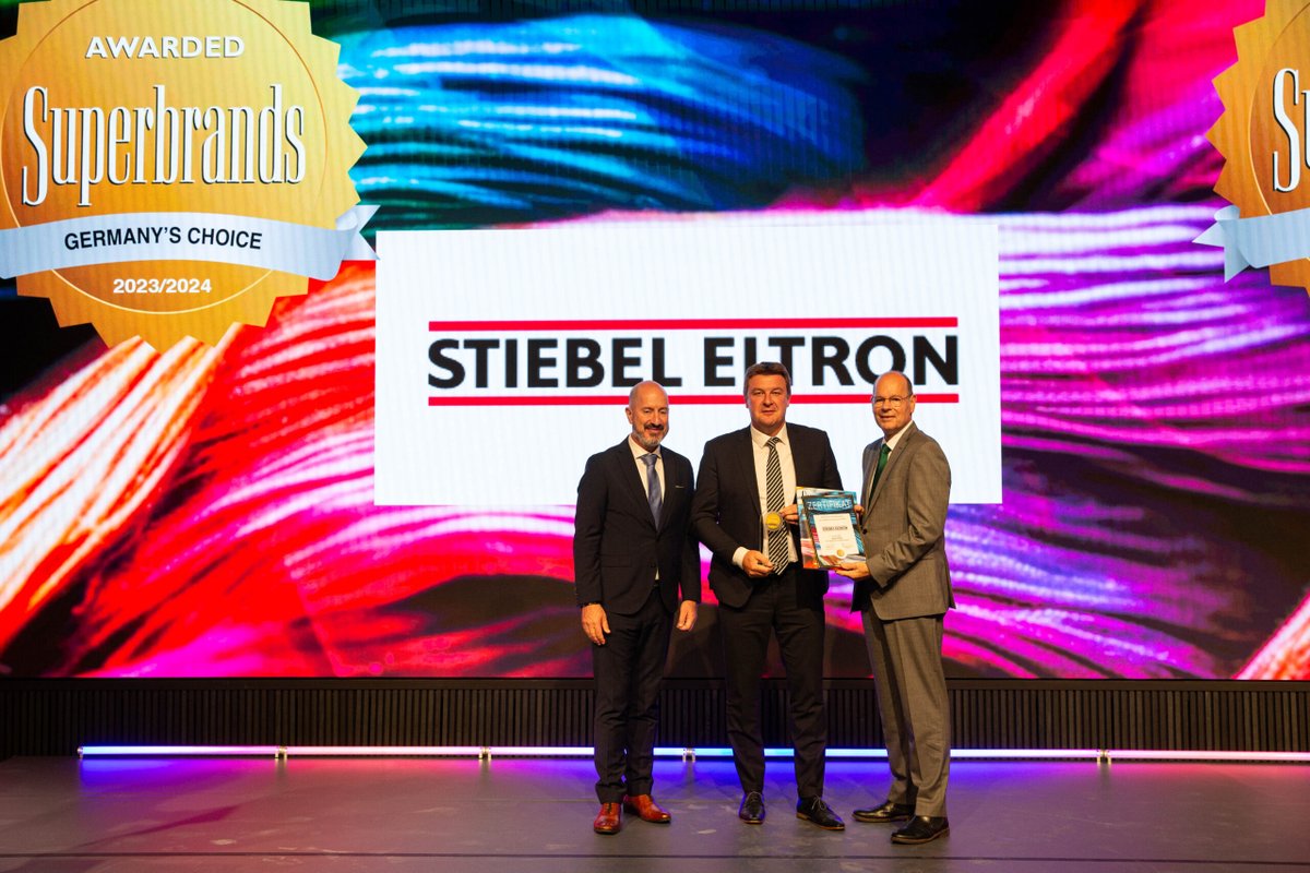 Erneute Auszeichnung als „Superbrand“: Stiebel Eltron gehört zu den besten Marken Deutschlands stiebel-eltron.pressroom-rbt.com/2024/09/19/sti…