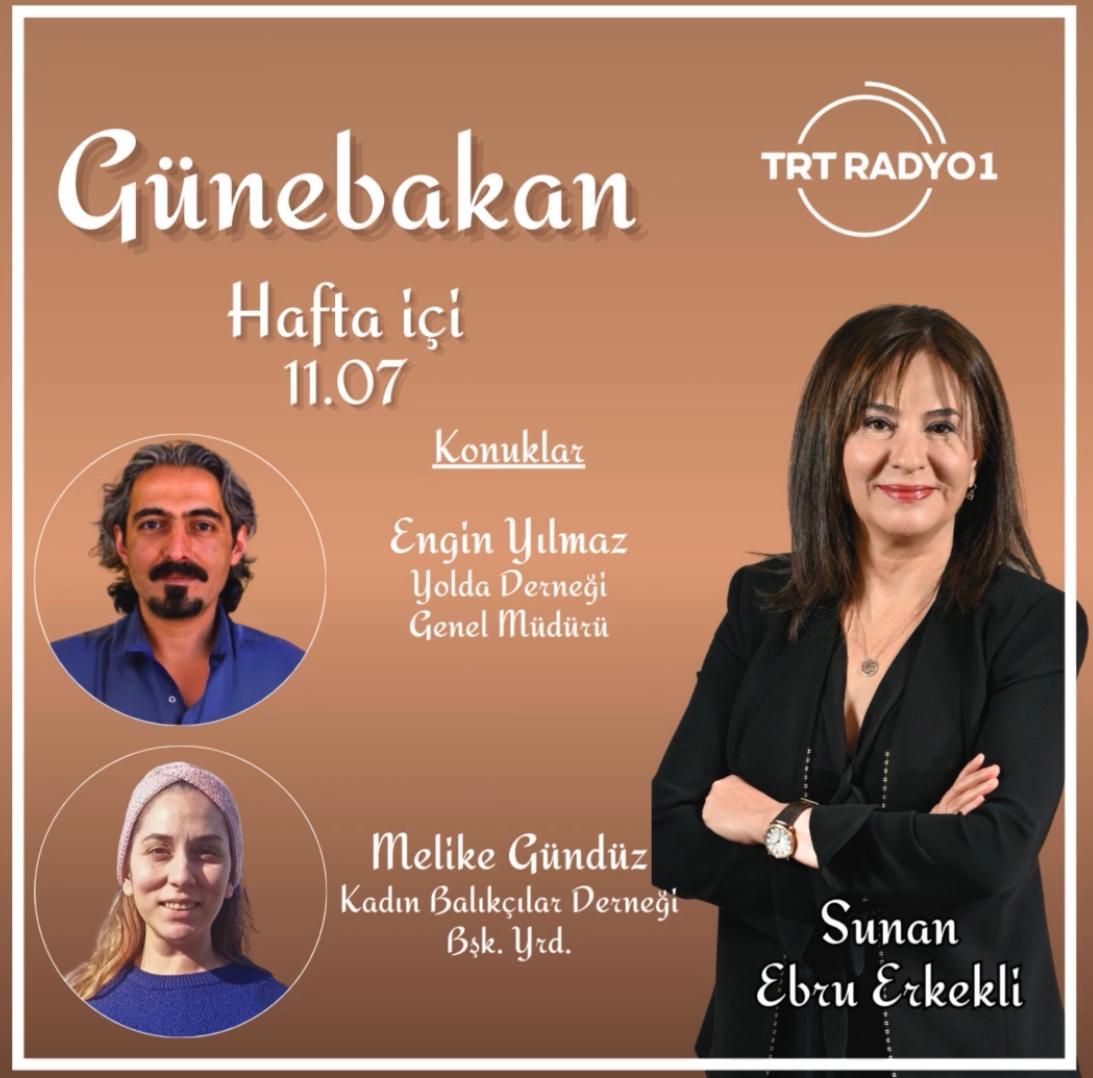 🎙️Yolda Girişimi Genel Müdürü Engin Yılmaz, bugün saat 11.10'da TRT Radyo 1’de yayınlanan Günebakan Programında, Yolda ekibinin sürdürülebilir alan kullanım sistemleri üzerine çalışmalarını anlatacak.

Programı dinlemek için tıklayın:
radyo.trt.net.tr/kanallar/radyo…
<a href="/TRTRadyo1/">TRT Radyo 1</a>