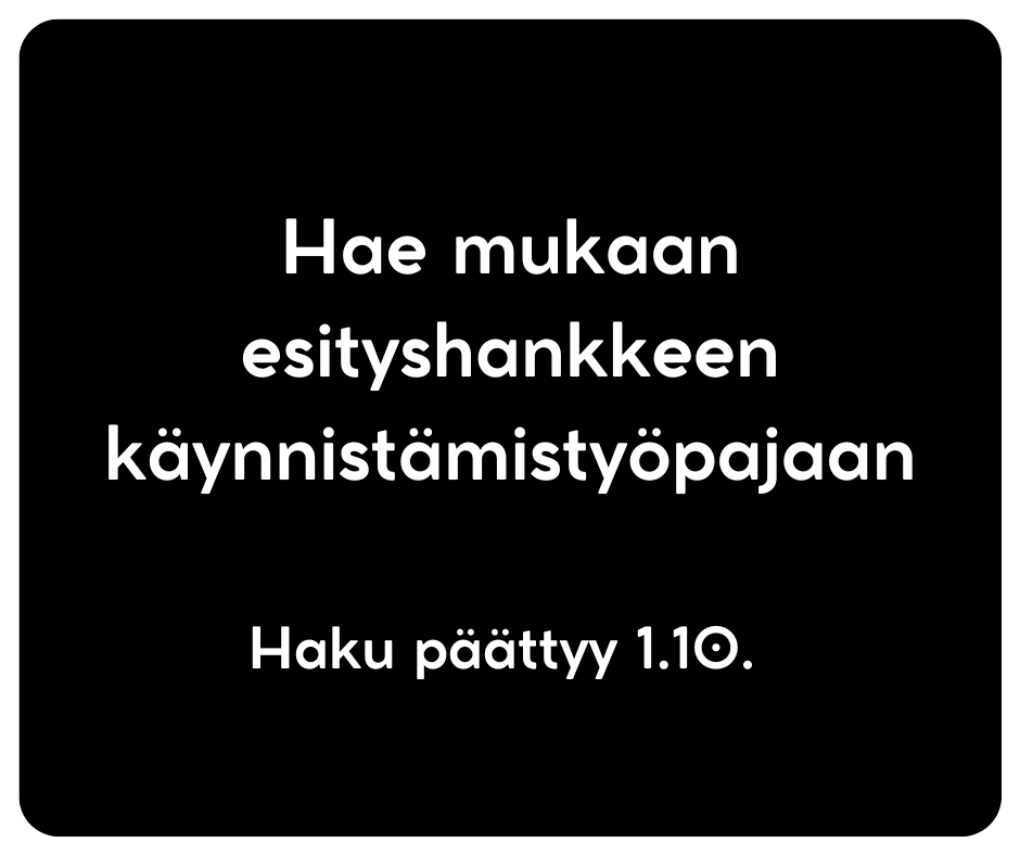 Davide Giovanzana ja Samuli Nordberg ovat käynnistämässä yhdessä Tanssiteatteri Tsuumin ja Teatteri Metamorfoosin kanssa uutta esityshanketta.
Kutsumme nyt esiintyjiä hakemaan mukaan hankkeen käynnistämistyöpajaan. 

Lue lisää: tsuumi.com/tanssiteatteri…