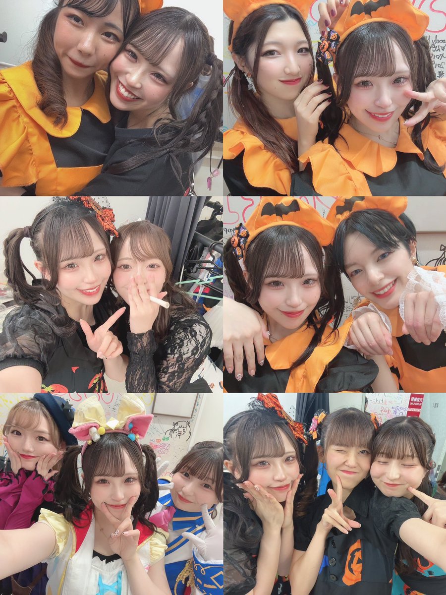 #ハロウィンズ ありがとうございました🌙

久しぶりにいっぱい踊りました🎃
なんか早替えの感じがもう懐かしかったです笑

新しい曲たのしかったー❕