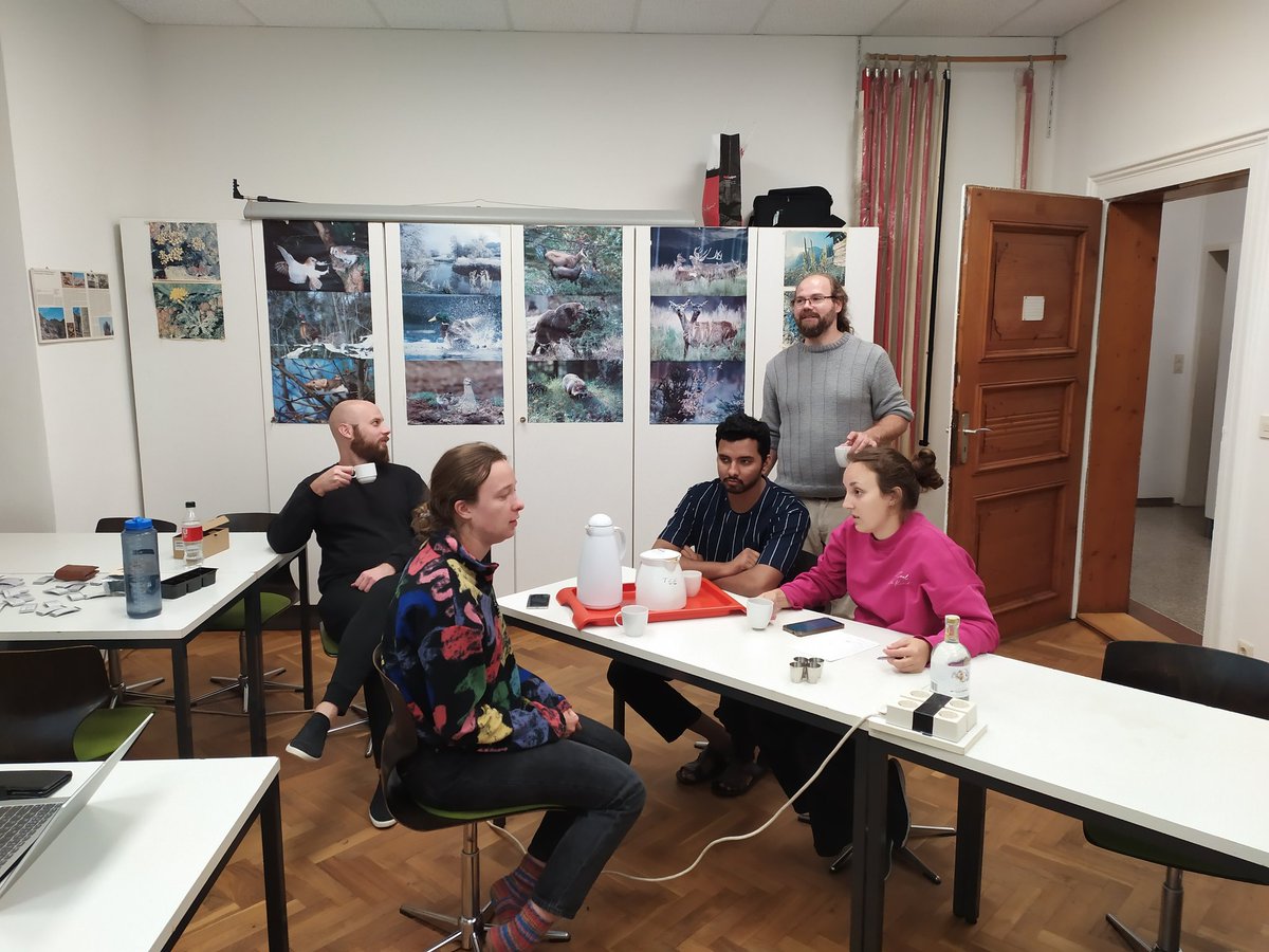 All the organisers are on site in Wallenfels for Science School of Quantitative Ecology 2024. This is going to be great🚀😁 
#SSoQE2024
👥 @FrankaGaiser @ManuSteinbauer, Marketa S., Sunil T., Tonda M.