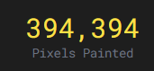 My total pixels painted on <a href="/basepaint_xyz/">BasePaint</a>...😂
