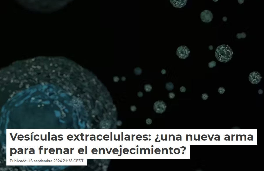 UDC_gal's tweet photo. Juan Antonio Fafian e María del Carmen Arufe,  investigadores do @CICAUDC, fálannos  sobre o prometedor potencial das células nai para frear o envellecemento nua súa recente publicación en @Conversation_E. 🧬🧓

O artigo completo pódes ler en: 
👉https://t.co/zhaRnxFpkL https://t.co/vEBVJiV9z8