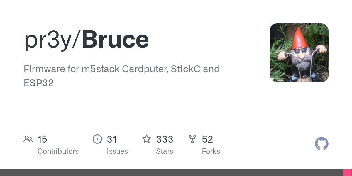 eadmaster's tweet photo. eadmaster edited a wiki page in pr3y/Bruce https://t.co/yMOIIk5oaK https://t.co/P2IQipyn4M