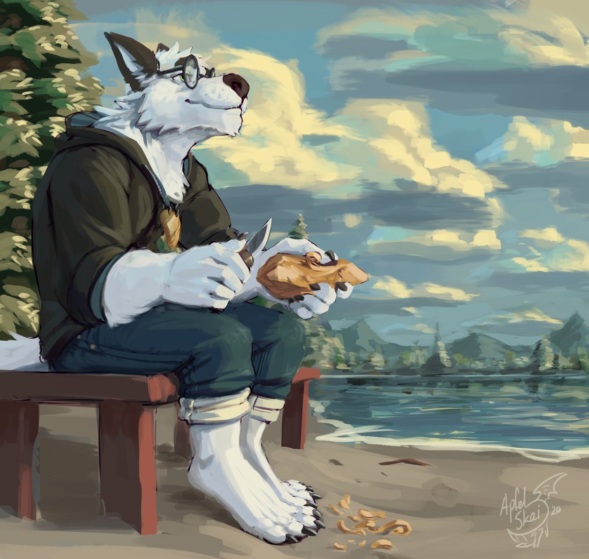 Lonelywisp's tweet photo. Single dog sona vs real https://t.co/QiDNpuVQSC