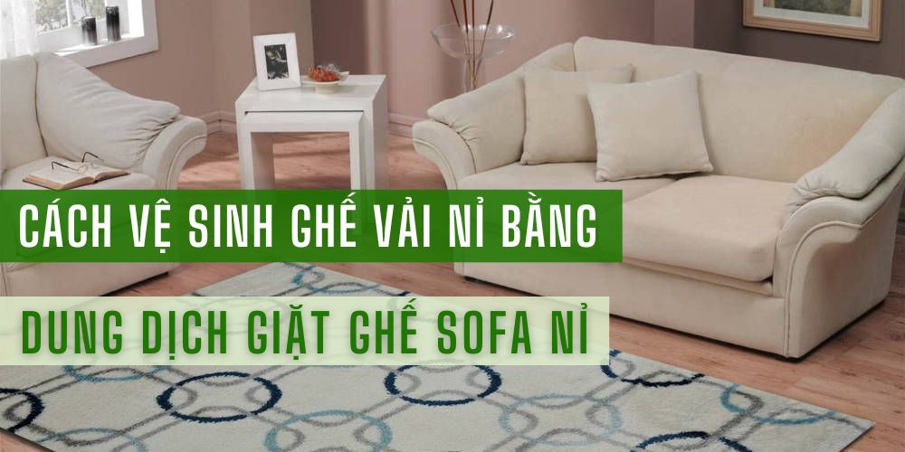 Cách vệ sinh ghế vải nỉ bằng dung dịch giặt ghế sofa nỉ dlvr.it/TDZ4Mc