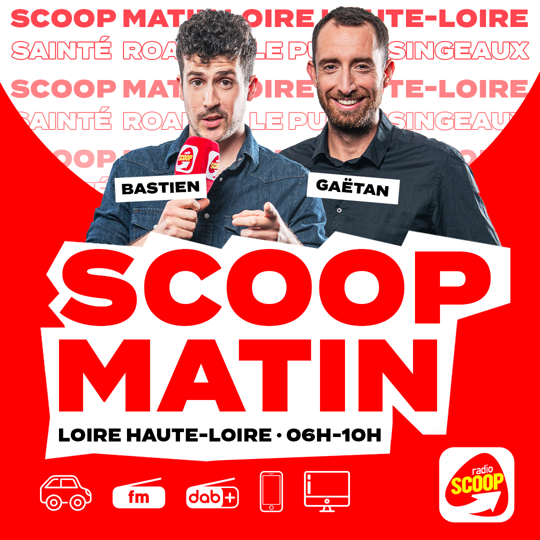 RadioSCOOPOff's tweet photo. Du lundi au vendredi, réveillez-vous avec nos équipes de SCOOP Matin de 6h à 10h 🎙️⏰ https://t.co/trbGwCbP7X