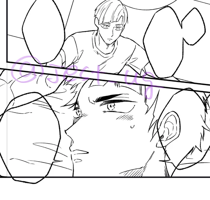 可愛くかけたかもしれないってなったつとむ。白五本にちょっと追加しようって思いついて描いてる番外ネタ🕺 