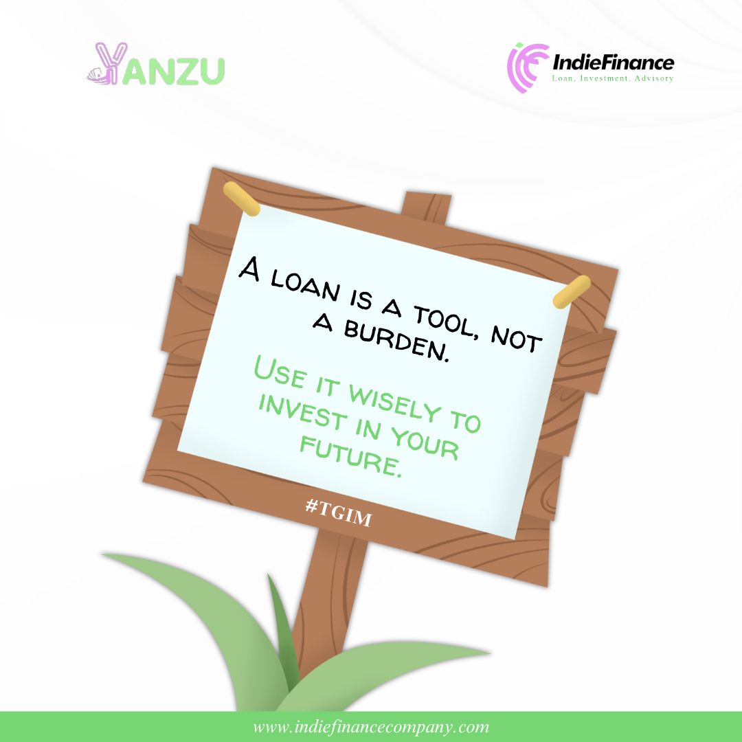 yanzu_byIndie's tweet photo. Thinking about a loan? We are open to discuss how you can leverage it for your business growth or personal aspirations.
Send us a DM today!
#yanzu #yanzubyindie #mondaymotivation #indiefinance https://t.co/XmfkzQGcXA