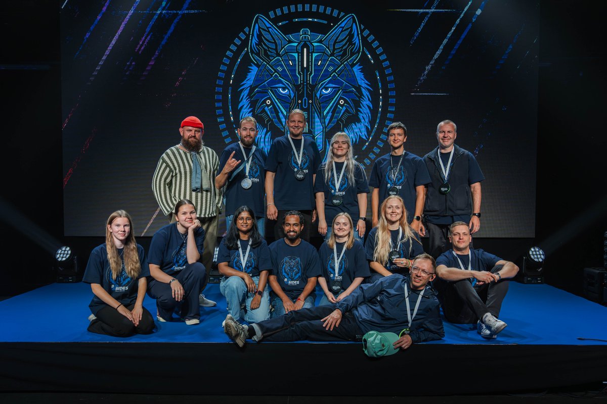 bsidesTLL's tweet image. BSides Tallinn 2024 is done and here is a big thank you to all the organisers: 

Hans Lõugas, Silvia Väli, Matis Palm, Martti Kebbinau, Johanna Saar, Ken Peedimaa, Rainer Tugevus, Konstantin Shibin

and thank you to our awesome volunteers! ♥️