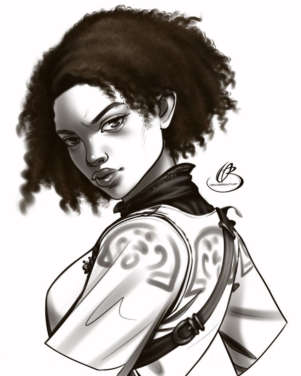 Obscure Beauty | Fantasy Art tweet media