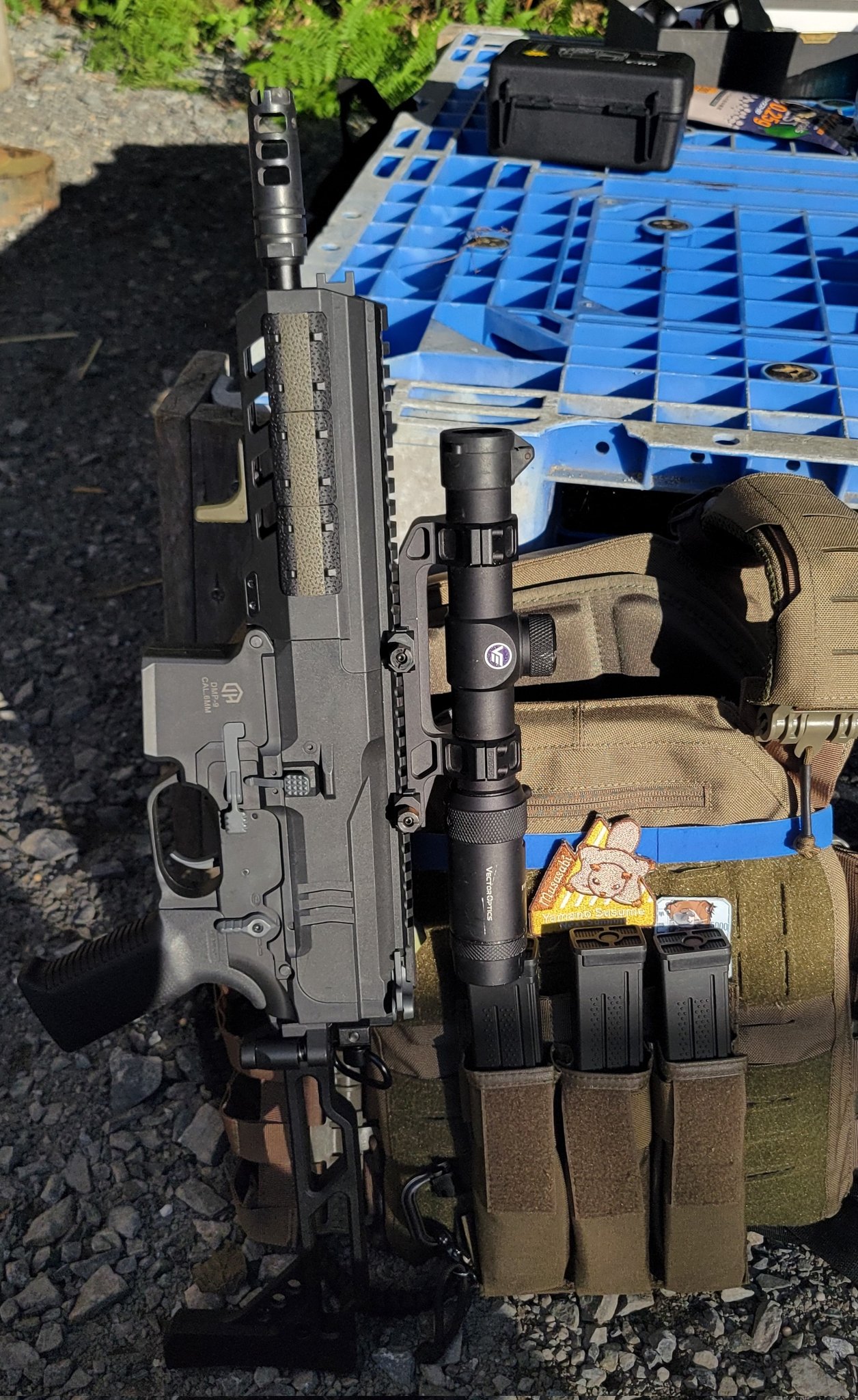 ダブルイーグル　CMP9 DE Airsoft CARACAL CMP9 サブマシンガン AEG Black (Kestrel V2