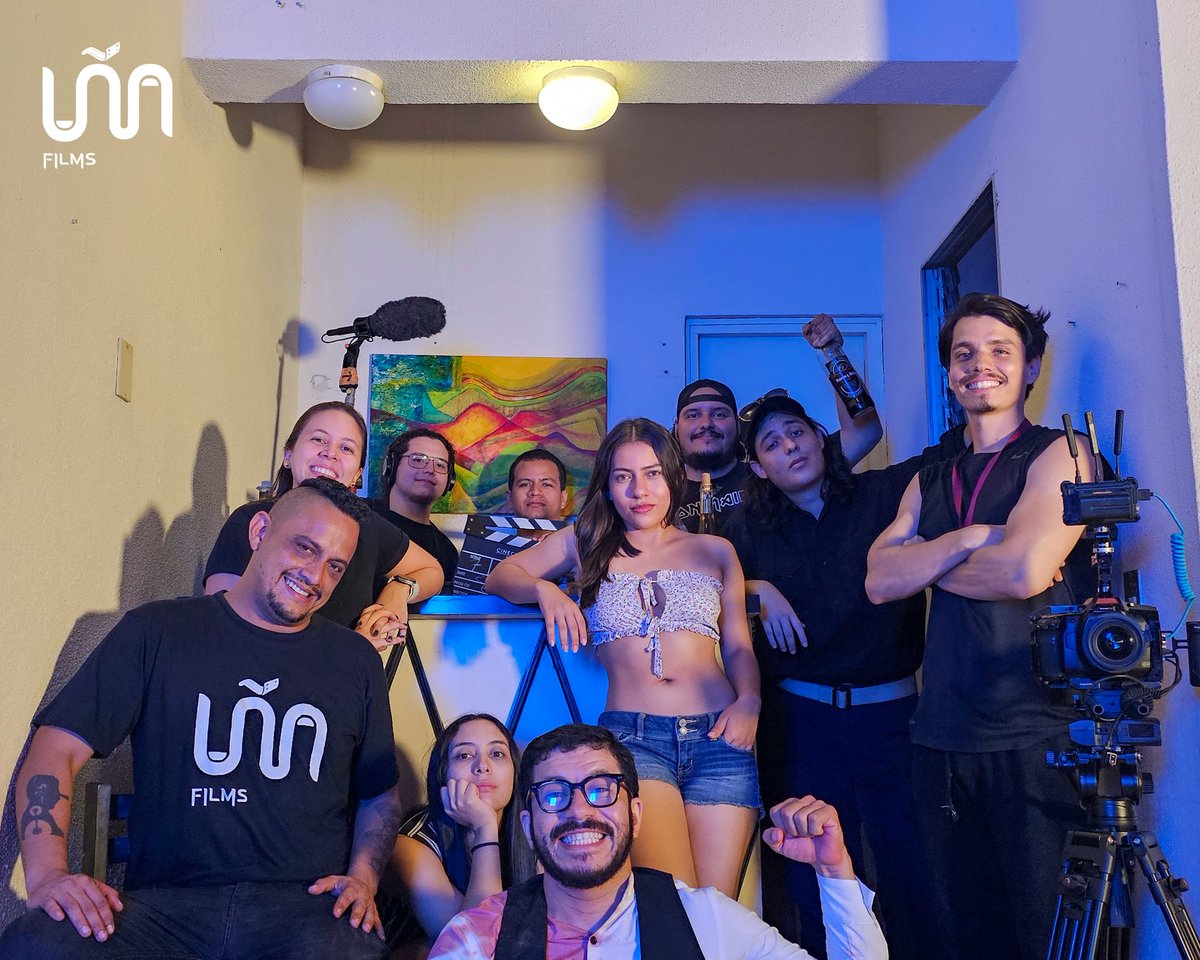 It's a wrap!! 🎬🎥🥰.

Finalizamos un rodaje más😊.

Agradecemos a cada una de las personas involucradas en este proyecto🫶🏻.

Estén pendientes a nuestras redes sociales para saber la fecha de estreno de "Mala Copa".

#Nicaragua #Cine #UñaFilms