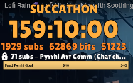 Pyrrhixz's tweet photo. Day 9 of #succathon comes to an end! Today was a chill day and I got to take a short break to recharge to avoid stream fatigue!
Got Lilith in @Echocalypse_EN to both 5* and 6*! Hopefully we can get her to 7* by the end of her banner!
Chat was amazing today and I'll see you all tomorrow!
We are very close to breaking 2000 gifted subs and I am eternally grateful!
Big thanks to @Gold_FGC for the 2x raid and @lunamayjen for the raid as well!
