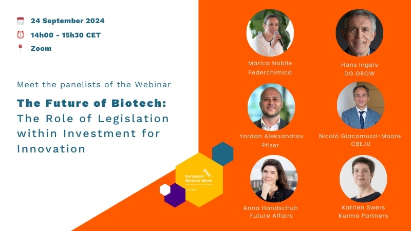 European Biotech Week (@biotechweek) on Twitter photo One day to go <a href="/EuropaBio/">EuropaBio</a> webinar The Future of Biotech: The Role of Legislation on Investment for Innovation.
Join 280+ attendees at: us06web.zoom.us/webinar/registโฆ
<a href="/AssobiotecNews/">Assobiotec News</a>, @PfizerEUPolicy, <a href="/EU_Commission/">European Commission</a>, Future Affairs, <a href="/CBE_JU/">Circular Bio-based Europe Joint Undertaking</a>, <a href="/KurmaPartners/">KurmaPartners</a> One day to go <a href="/EuropaBio/">EuropaBio</a> webinar The Future of Biotech: The Role of Legislation on Investment for Innovation.
Join 280+ attendees at: us06web.zoom.us/webinar/registโฆ
<a href="/AssobiotecNews/">Assobiotec News</a>, @PfizerEUPolicy, <a href="/EU_Commission/">European Commission</a>, Future Affairs, <a href="/CBE_JU/">Circular Bio-based Europe Joint Undertaking</a>, <a href="/KurmaPartners/">KurmaPartners</a>
