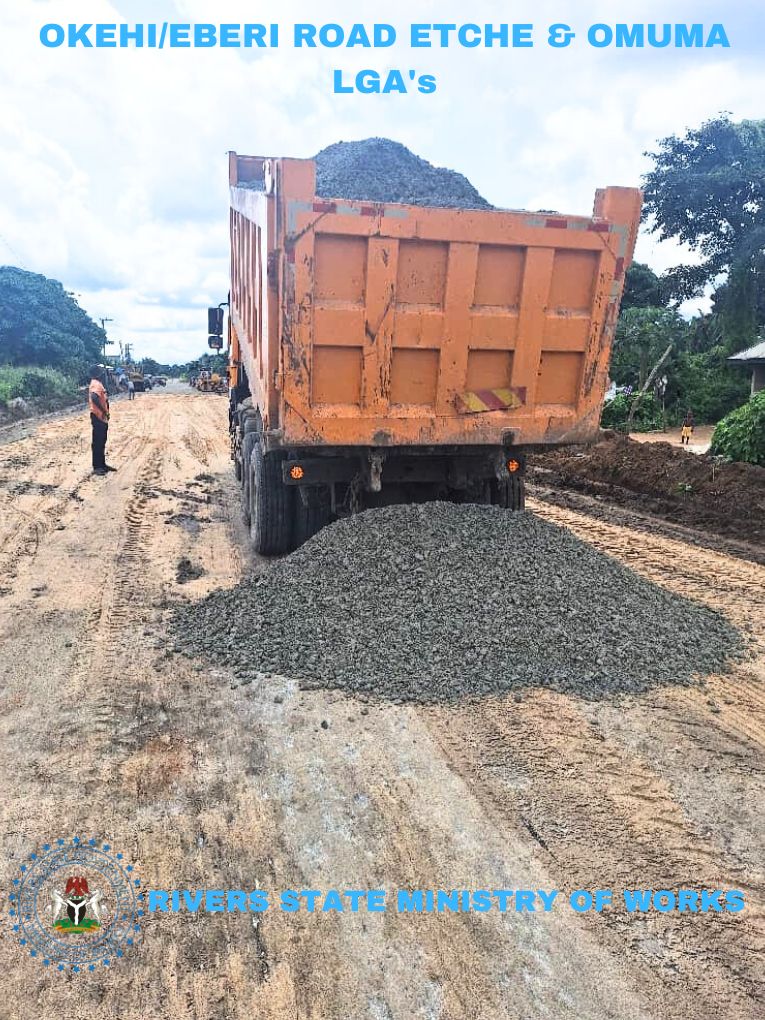 dykamadi's tweet image. WORK-IN-PROGRESS

Ongoing Reconstruction of Okehi-Eberi Road in Etche and Omuma Local Government Areas, Rivers State. 

23/09/2024

#MoW
#BuiltToLast
#RiversFirst