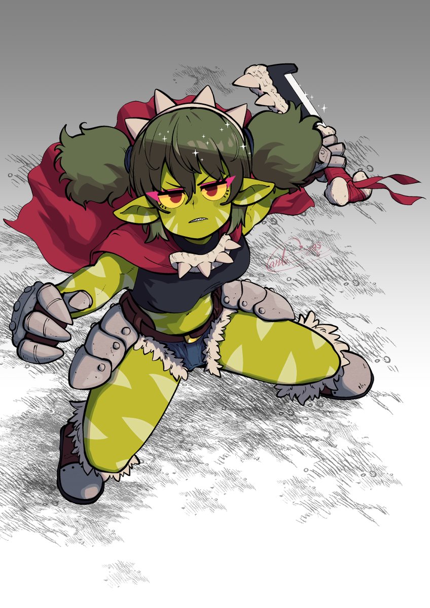 ヴィクトリアちゃん😊
#オリジナルキャラクター 